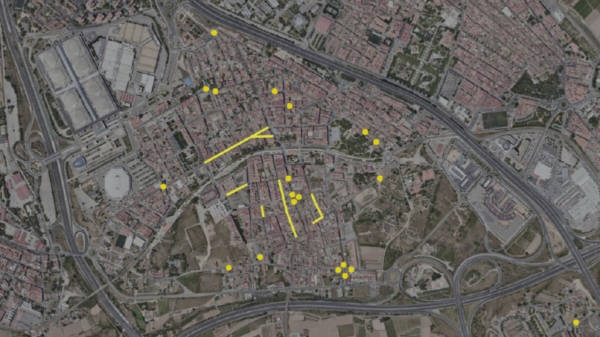 Plànol millores Benimàmet